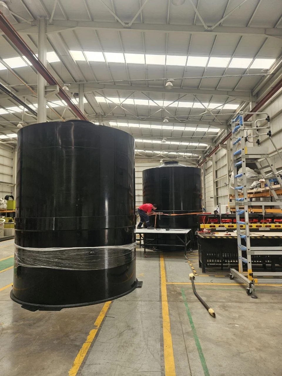 Henkel – 20 m³ HDPE Depolama Tankı İmalatı ve Teslimatı