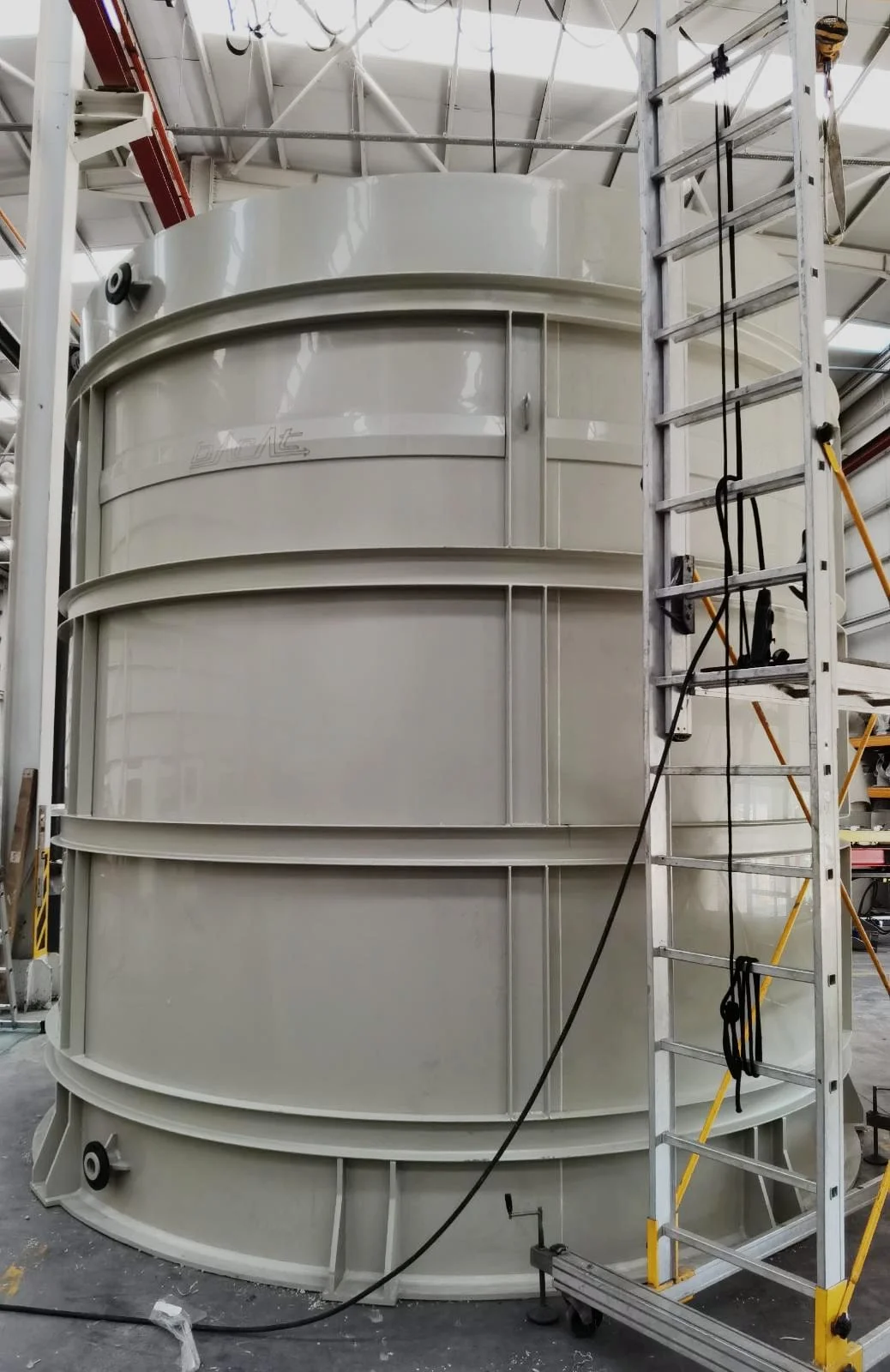 Eker Dairy Products – 50 m3 NaOH – Caustic Soda Storage Tank