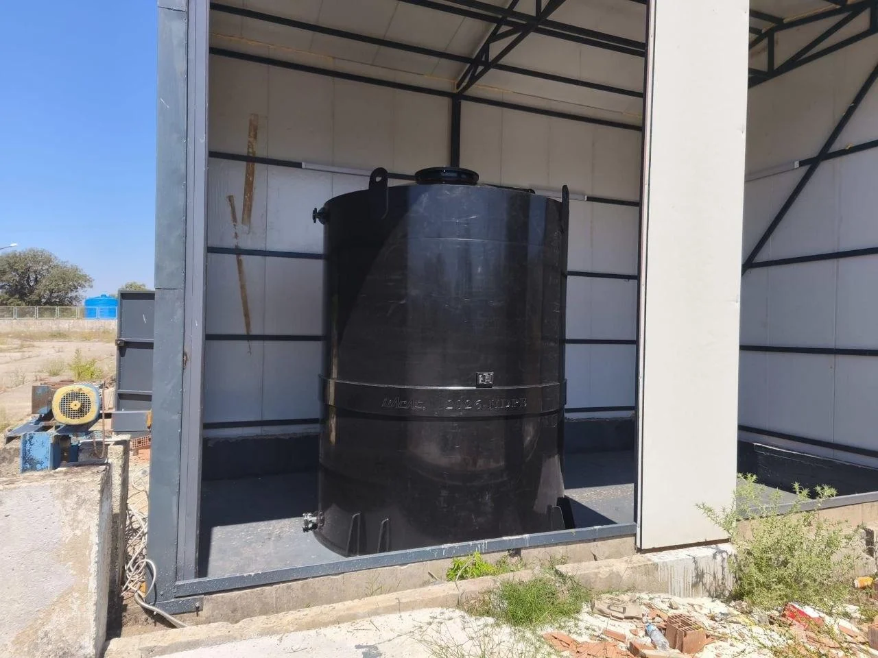 MUSKİ Bodrum Mumcular İçme Suyu Arıtma Tesisi 20.000 Litre HDPE Sülfürik Asit Dozajlama Tankı Projesi - Gallery 2