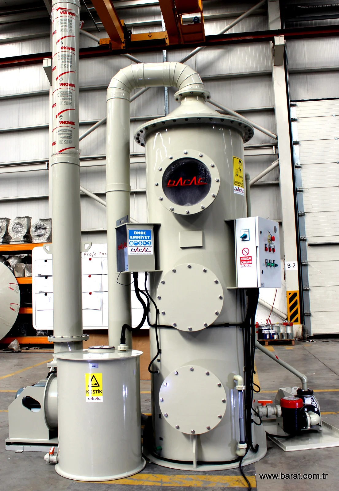 Wet Scrubber – Gaz Yıkama