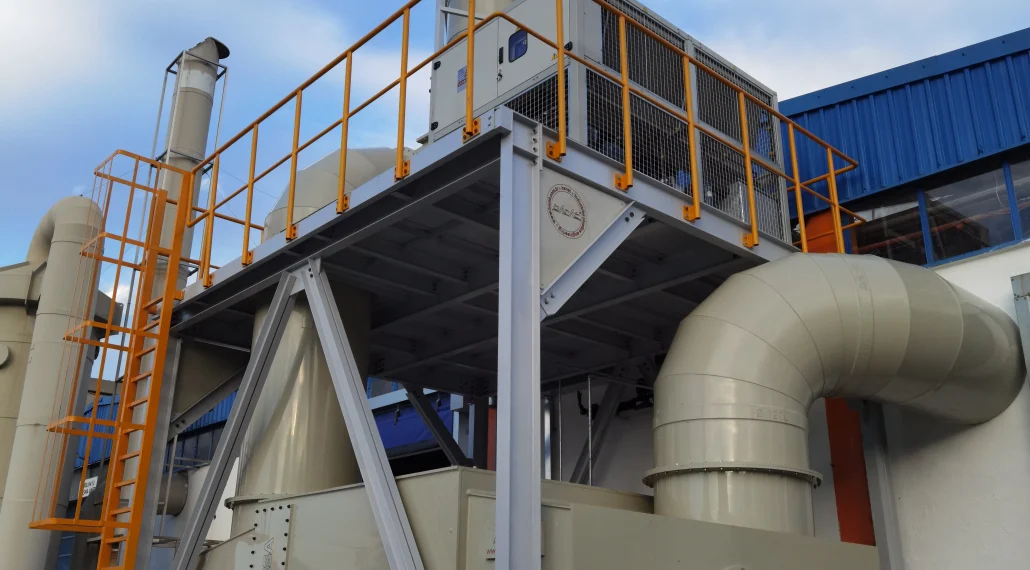 Yatay Scrubber – Yatay Gaz Yıkama Sistemleri