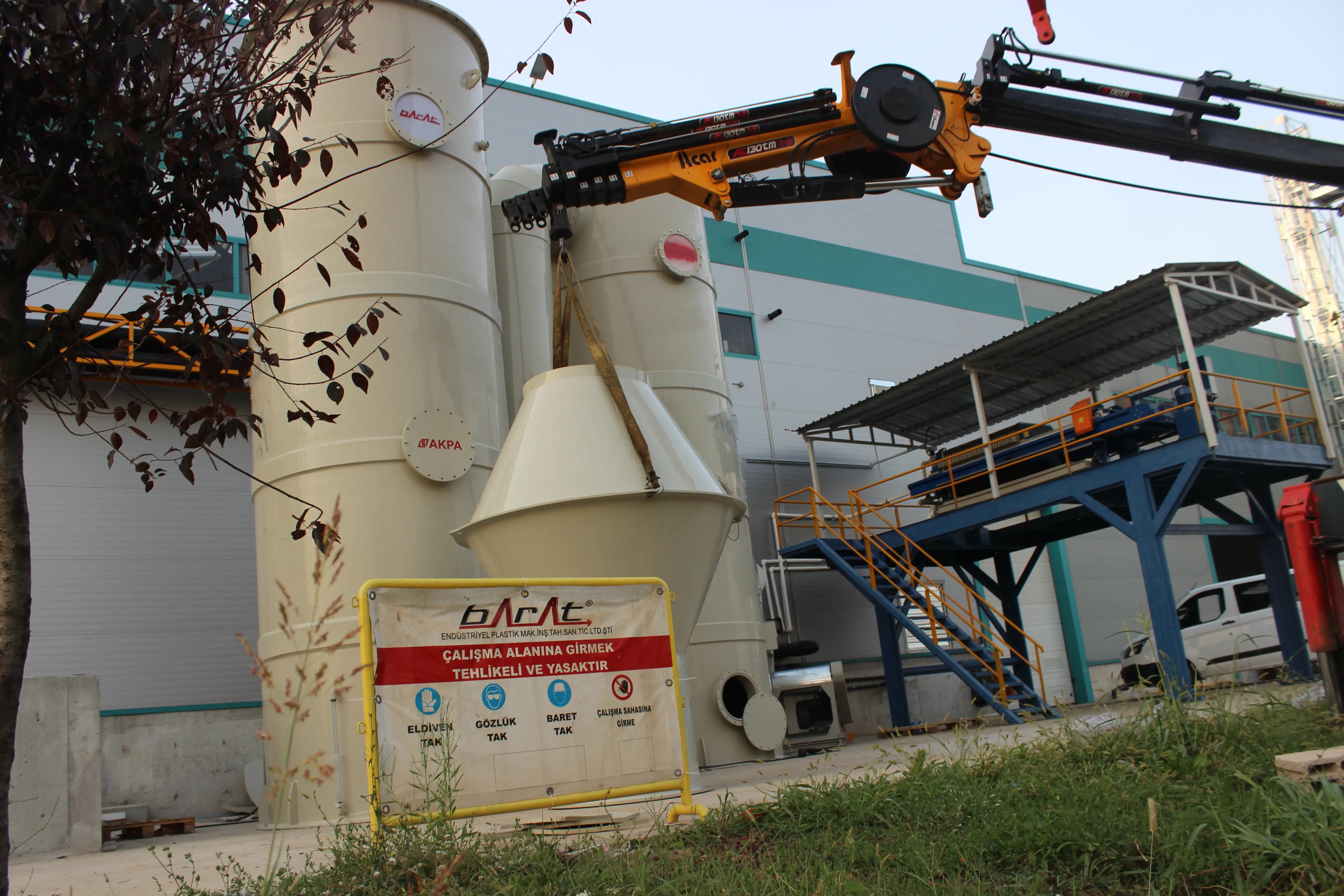 Kimyasal Scrubber – Gaz Yıkama Sistemi